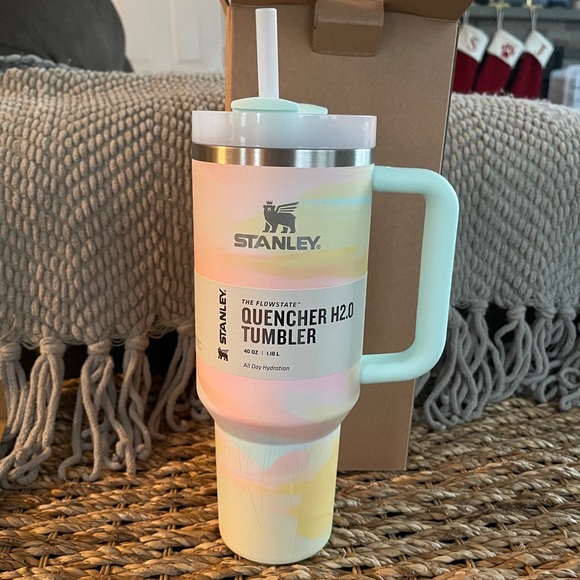 Stanley Other - NWT Stanley Quencher H2.0 FlowState Tumbler 40oz - Warm Serene Brushstrokes